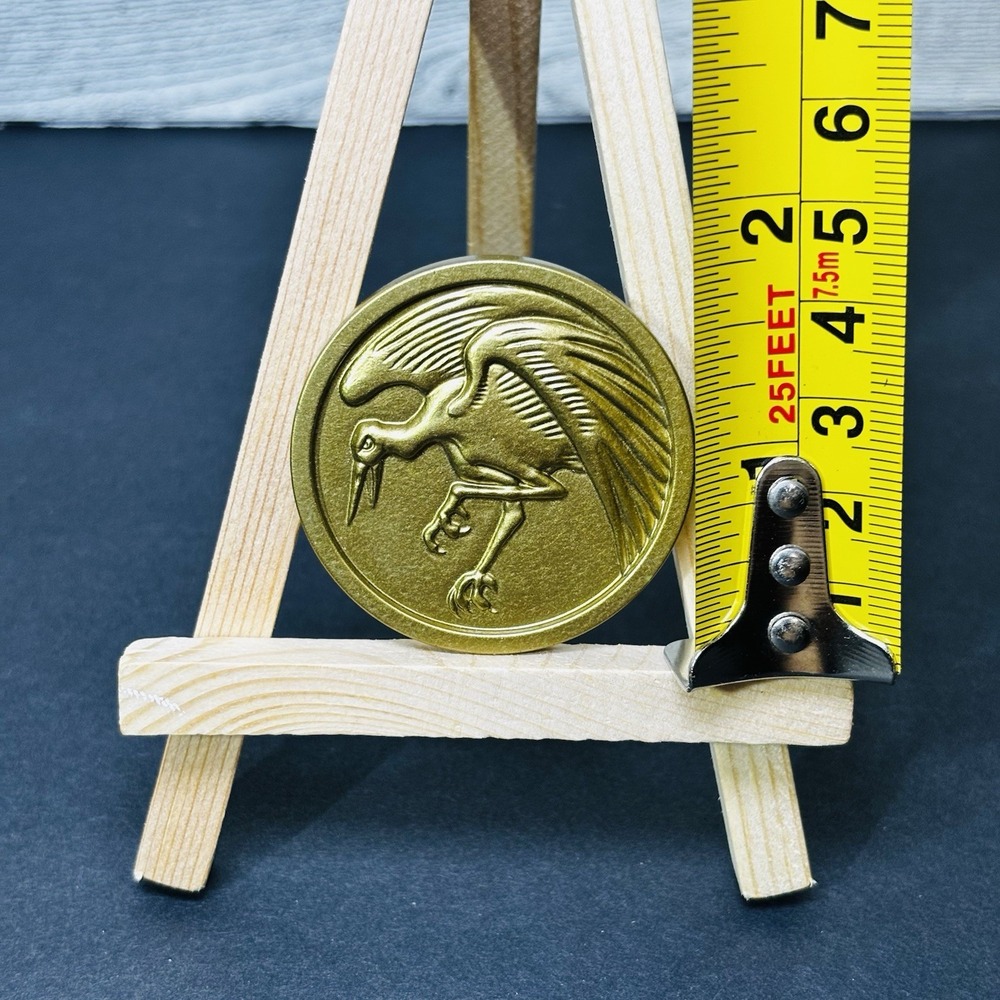 McDonalds 1995 Mighty Morphin Power Rangers Double Sided Buckle Coin‎